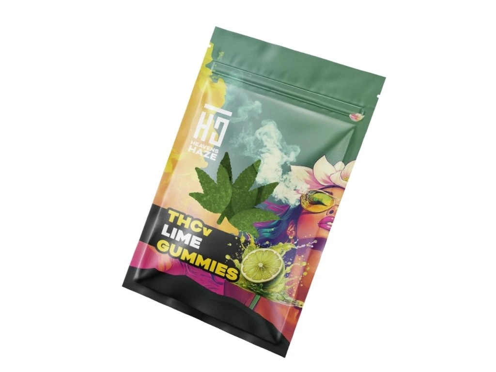 Heavens Haze THCV Gummies Lime 3 kosi