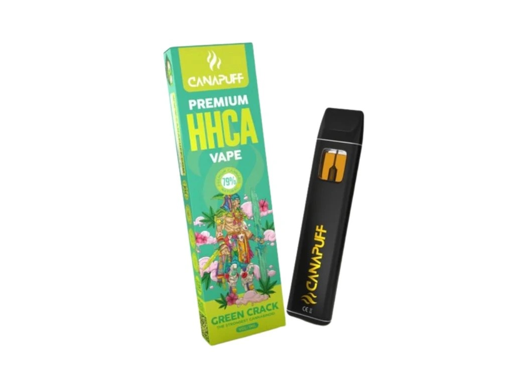 Green Crack 79% HHC-A – Canapuff – Vape za enkratno uporabo – 1 ml