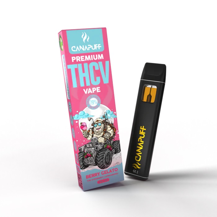 Berry Gelato 79% THCV – Canapuff – Vape za enkratno uporabo – 1 ml