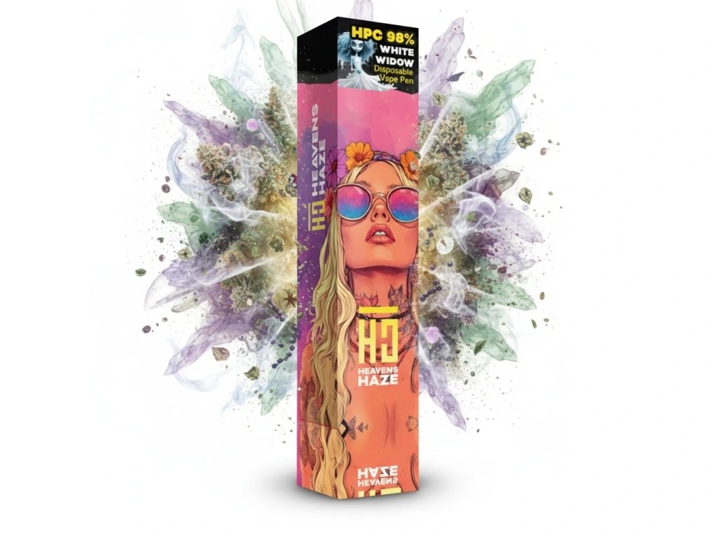 Heavens Haze HPC 98% White Widow – Vape za enkratno uporabo – 1 ml