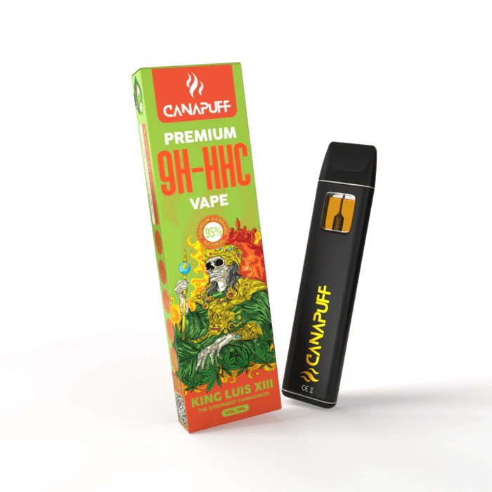 Kralj Ludvik XIII 95% 9H-HHC – Vape za enkratno uporabo – Canapuff – 1 ml