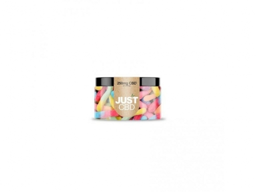JustCBD kisle črvičke 250–1000 mg CBD mg: 1000