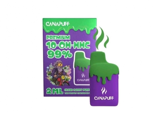 Grand Daddy Purple 99% 10-OH-HHC - Canapuff - za enkratno uporabo 2 ml