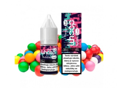 Whoop Bubble Gum 10 ml – tekočina s soljo Nikotin: 20 mg