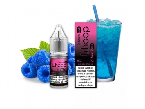 Whoop Blue Razz 10 ml – tekočina s soljo Nikotin: 20 mg