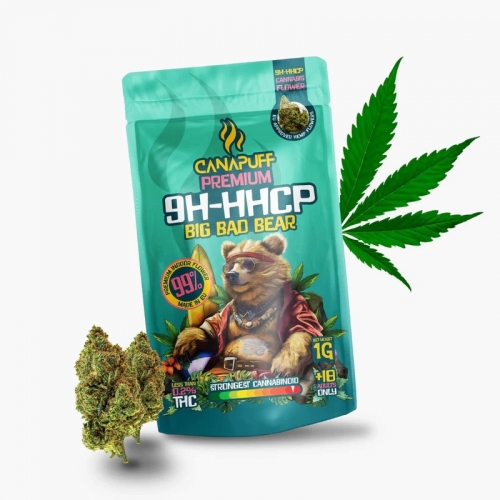 9H-HHCP Cvetovi Big Bad Bear 99 % – Canapuff 1 g