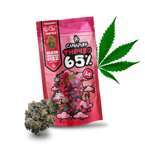 THP420 Cvetovi Black Cherry Fizz 65 % – Canapuff 1 g