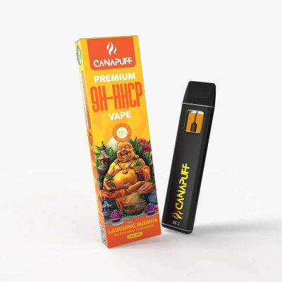 9H-HHCP Vape Laughing Buddha 99 % – za enkratno uporabo – CanaPuff – 1 ml
