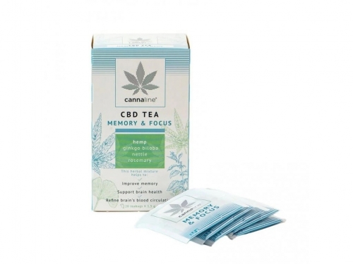CANNALINE CBD čaj MEMORY 30g