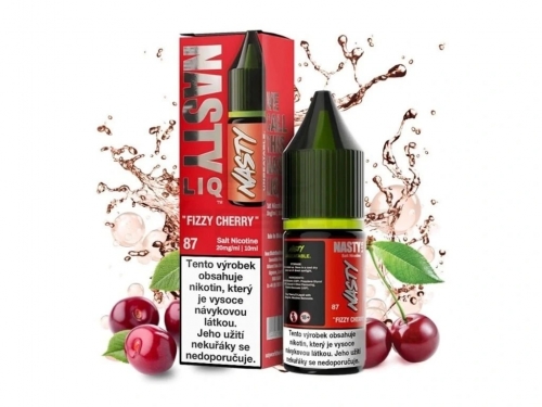 NASTY LIQ Fizzy Cherry 10ml - Slana tekočina Nikotin: 20mg