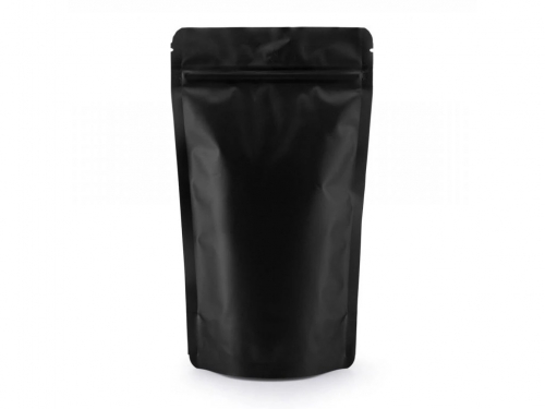 Doypack Zip (vrečka) | črna mat | Prostornina: 100 ml (85x140)