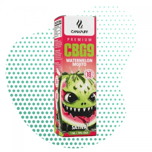 CBG9 Vape Lubenica Mojito 79% 1 ml