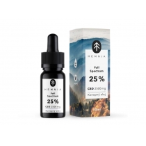 Konopljino olje polnega spektra CBD 25%, 2500 mg, 10 ml